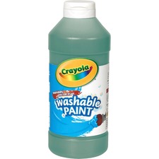 Crayola CYO 542016044 Washable Paint - 16 Oz - 1 Each - Green