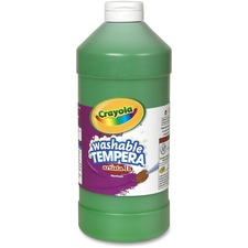 Crayola CYO 543132044 Washable Tempera Paint - 2 Lb - 1 Each - Green