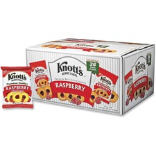 Cedar BSC 59636 Knott's Biscomerica Raspberry Cookies - Raspberry - 1 