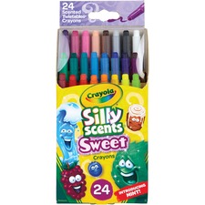 Crayola CYO 529624 Silly Scents Mini Twistables Crayons - Assorted - 2