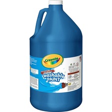 Crayola CYO 542128042 1 Gallon Washable Paint - 1 Gal - 1 Each - Blue