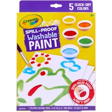 Crayola CYO 541092 Spill Proof Washable Paint Set - 1 Kit