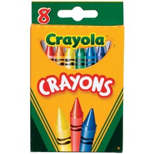 Crayola CYO 520008 Tuck Box Classic Childrens Crayons - 3.6 Length - 0