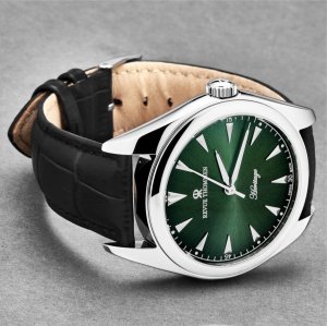 Brav 21010.2534 Revue Thommen 21010.2534 Men's 'heritage' Green Dial B