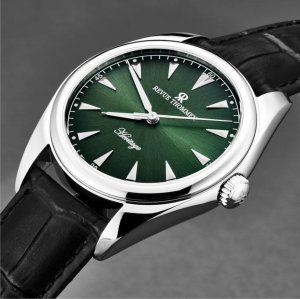 Brav 21010.2534 Revue Thommen 21010.2534 Men's 'heritage' Green Dial B