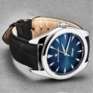 Brav 21010.2535 Revue Thommen 21010.2535 Men's 'heritage' Blue Dial Bl