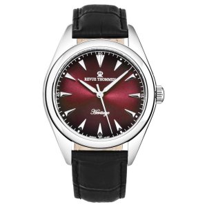 Brav 21010.2536 Revue Thommen 21010.2536 Men's 'heritage' Red Dial Bla