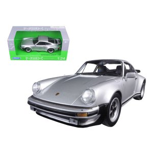 Welly 24043s 1974 Porsche 911 Turbo 3.0 Silver 124 Diecast Model Car B