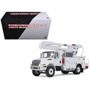 First 10-3901 International Durastar Utility Bucket Truck Altec White 