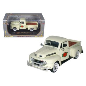 Signature 32388crm 1949 Ford F-1 Delivery Pickup Truck Cream With Toma