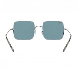 Glop RB1971-919756 Ray-ban Rb1971-919756 Unisex Polished Silver Square