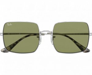 Glop RB1971-91974E Ray-ban Rb1971-91974e Unisex Polished Silver Square