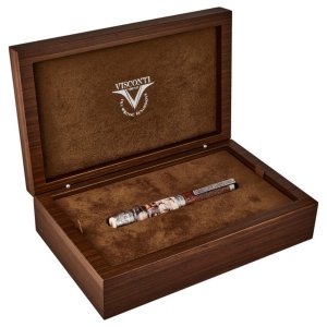 Brav 755ST52F Visconti  'charreria' Fine Nib Fountain Pen