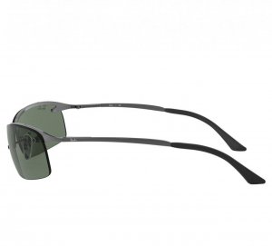 Glop RB3183-004/71 Ray-ban Rb3183-00471 Unisex Polished Gunmental Rect