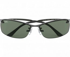 Glop RB3183-004/71 Ray-ban Rb3183-00471 Unisex Polished Gunmental Rect