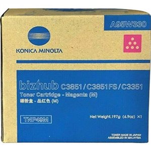 Original Konica A95W330 Tnp-49m Magenta Toner Cartridge For Use In Biz