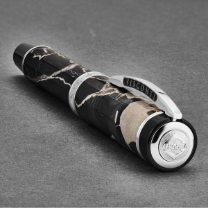 Brav 685RL03 Visconti  'millionaire' Portoro Black Marble Rollerball P