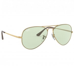 Glop RB3689-001/T1 Ray-ban Rb3689-001t1 Unisex Polished Gold Pilot Gre