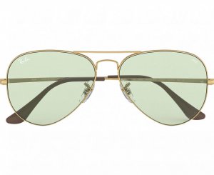 Glop RB3689-001/T1 Ray-ban Rb3689-001t1 Unisex Polished Gold Pilot Gre