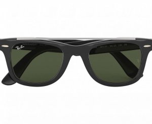 Glop RB4540-601/31 Ray-ban Rb4540-60131 Unisex Black Wayfarer Green Le