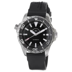 Brav 6603-2824-A1 Zeno Men's 6603-2824-a1 'divers' Black Dial Black Ru