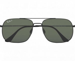 Glop RB3595-90149A Ray-ban Rb3595-90149a Unisex Polished Black Square 