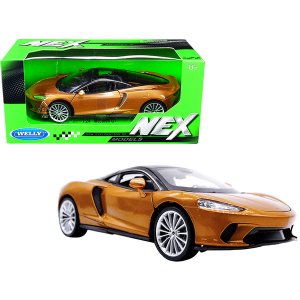 Welly 24105gld Mclaren Gt Gold Metallic With Black Top Nex Models 124 