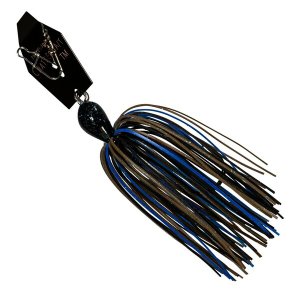 Zman CBB12-02 Z-man Big Blade Chatterbait Half-oz Black Blue Candy