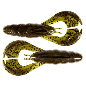 Zman HCR-46PK3 Z-man Hella Crawz 3.75 Inches Green Pumpkin 3 Pack