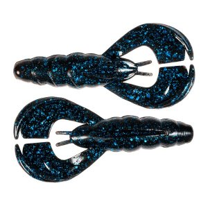 Zman HCR-02PK3 Z-man Hella Crawz 3.75 Inches Black Blue 3 Pack