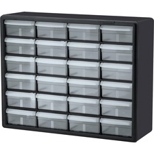 Akromils AKM 10124 Akro-mils 24-drawer Plastic Storage Cabinet - 24 Dr