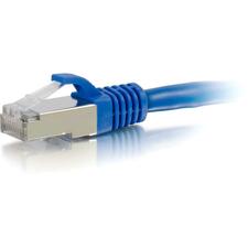 C2g 801 -12ft Cat6 Snagless Shielded (stp) Network Patch Cable - Blue 