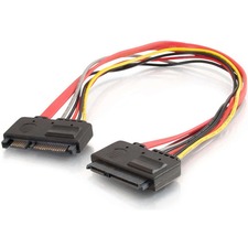 C2g 10256 12in. 22-pin Sata Extension Cable - 1 Ft Sata Data Transfer 