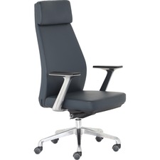 Styleworks SYF SW60504202SA Nyc Highback Executive Chair - Charcoal Vi