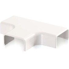 C2g 16057 Wiremold Uniduct 2800 Tee - White - White - Polyvinyl Chlori