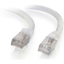 C2g 00917 -4ft Cat6 Snagless Shielded (stp) Network Patch Cable - Whit