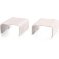 C2g 16092 Wiremold Uniduct 2900 Cover Clip - Fog White - Fog White - P