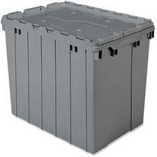 Akromils AKM 39170GREY Akro-mils Attached Lid Storage Container - Inte