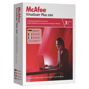 Mcafee VSF09ESM3RAA Virusscan Plus 2009 3 User