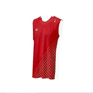 Mizuno 440391.1000.03. Drylite Men's National Vi Sleeveless Jersey, Re