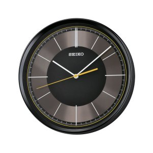 Seiko QZA612KLH Monroe Wall Clock Black-metallic Qxa612klh