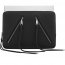 Ipio QF6-00265 Rebecca Minkoff Moto 13 Sleeve Case Macbook Laptop Blac