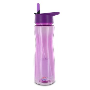 Eco TRIAV750VI Aqua Vessel Ultra Lite Tritan 25oz Water Bottle - 100 G