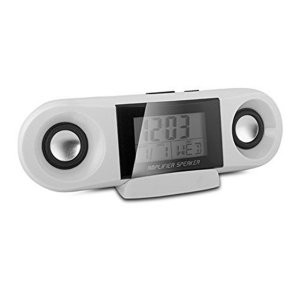 Generic 10825-SPK-115 Ipod Or Mp3 Amplifier Speaker With Clock