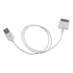 Monoprice ITC03 2ft Slimfit Usb Sync Cable For All 30pin Ipad, Iphone,