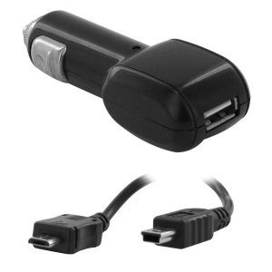 Digital CH-410S Usb Car Charger With Mini  Micro Usb Tips - Ch410