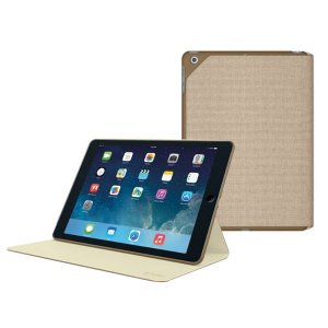 Logitech 939-000824 Hinge Flexible Case For Ipad Air, Light Brown