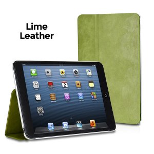 Xtrememac IPDM-MFDL-53 Microfolio Leather Lime Case For Ipad Mini