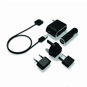 Xtrememac IPD-ICT-12 Global Incharge Travel Kit For Ipod, Ipad  Iphone