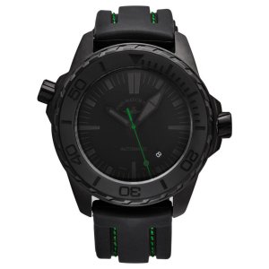 Brav 6603-BK-I18 Zeno 6603-bk-i18 Men's 'divers' Black Dial Blackgreen